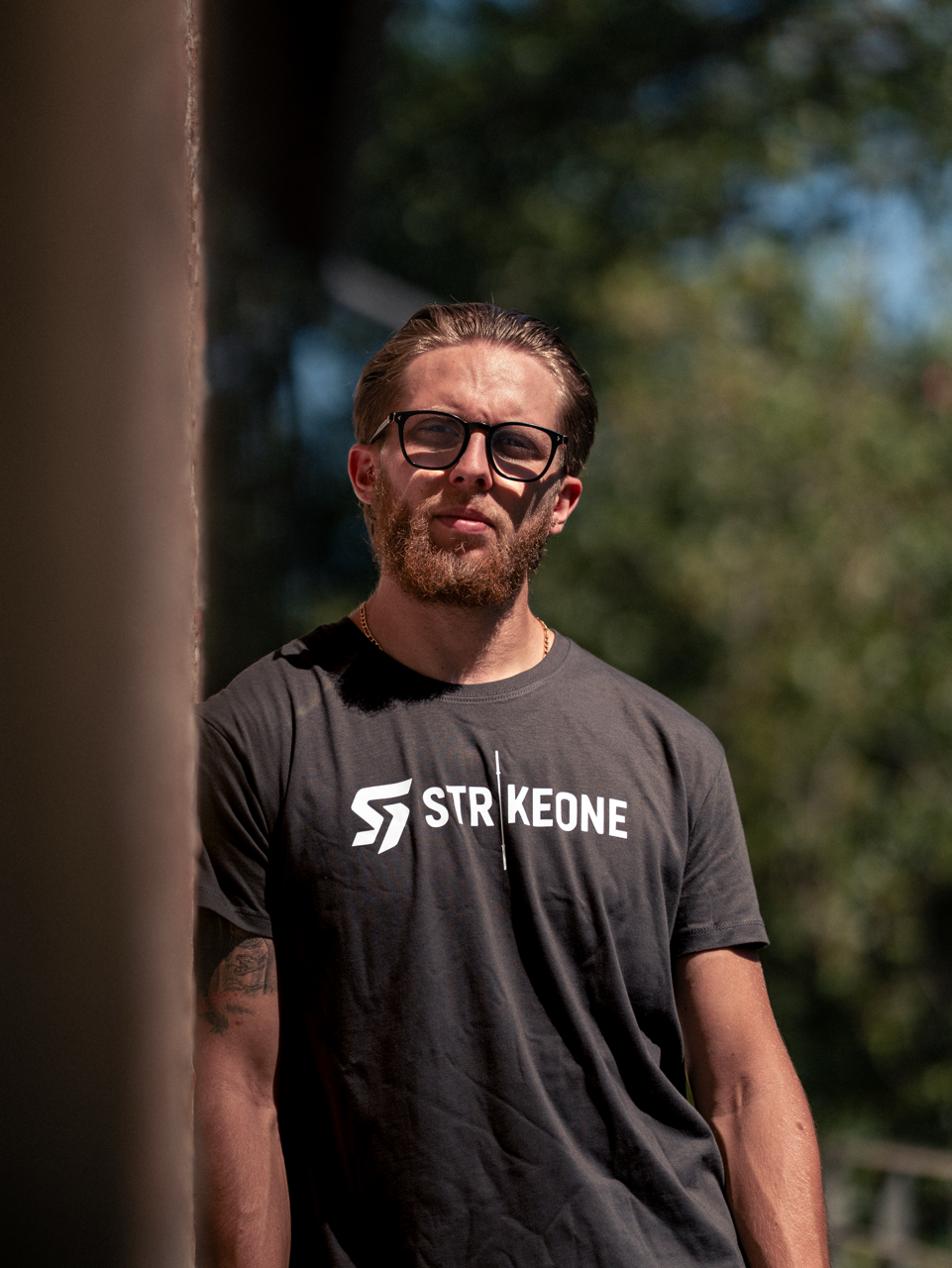 T-shirt Strikeone Anthracite